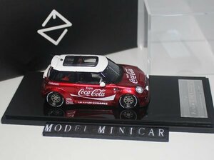 ▲超精密！Metallic Red！世界限定！Engup 1/43 ミニクーパー LBWK MINI Cooper Liberty Walk LB Works Wide Body 新品 Resin Model