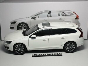 ▲VOLVO特注！1/18 ボルボ NEW V60 白 新品