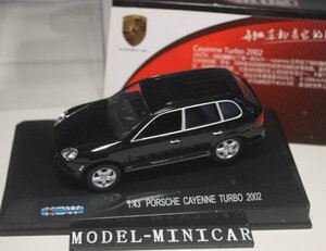 ▲超希少！KDW 1/43 ポルシェ Porsche Cayenne Turbo 2002 黑