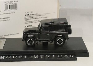 ▲超希少！黑！限定品！LCD 1/64 ランドローバー LAND ROVER Defender 90 ディフェンダー 新品