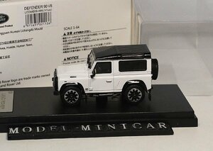 ▲超希少！白！限定品！LCD 1/64 ランドローバー LAND ROVER Defender 90 ディフェンダー 新品