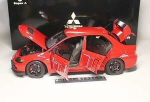 ▲全開閉！金属製！SUPERA 1/18 ランサーエボリューション Mitsubishi Lancer Evolution 9 EVO IX Ralliart 新品 限定品 SA