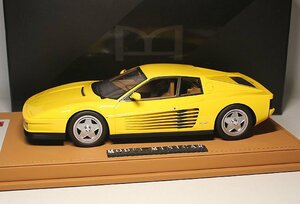 ▲入手困難！Yellow！世界限定33台！DM 1/18 フェラーリ Ferrari Testarossa テスタロッサ 1984 新品 Resin Model
