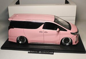 ^ last 1 pcs!Pink! limited goods!Ignition Model 1/18 Toyota Toyota Alphard ALPHARD new goods IG2793