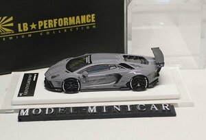 ▲世界限定999台！Grey！ONEMODEL 1/64 ランボルギーニ Aventador LP700 Liberty Walk LB Works ONE MODEL