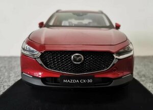 ▲ 1/18 MAZDA マツダ CX-30 CX30 SUV RED 新品