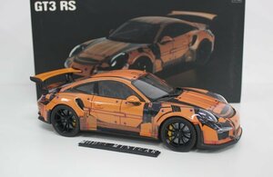 ▲入手困難！世界限定666台！GT-Spirit 1/18 ポルシェ Porsche 911 GT3 RS 991 新品