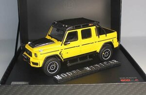 ▲全金属！Yellow！Almost Real 1/43 メルセデス ベンツ Benz G-CLASS Brabus ブラバス 800 G800 Adventure XLP 2020 AR