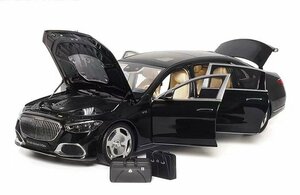 ▲金属製！限定品！Almost Real 1/18 BENZ メルセデスベンツ マイバッハ MAYBACH S680 W223 S CLASS 黑 AR S650 S600