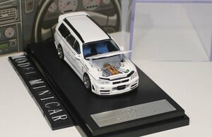 ▲限定品！Mines！ZOOM 1/64 日産 NISSAN Stagea R34 GT-R Wagon WC34 260RS ワゴン 新品