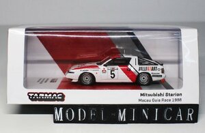 ▲超希少！限定品！Tarmac Works 1/64 Mitsubishi Starion Macau Guia Race T64-055-88MGP05 TW 新品