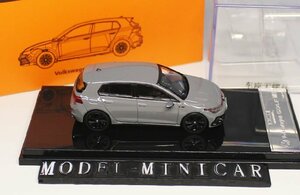 ▲超希少！Grey！限定品！GCD 1/64 Volkswagen フォルクスワーゲン VW ゴルフ Golf MK8 新品