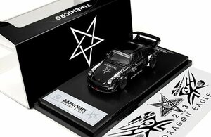 ▲入手困難！Baphomet！世界限定！TM 1/64 ポルシェ Porsche 911 964 RWB RAUH-Welt 黑 新品