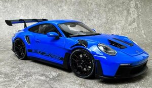 ▲Minichamps 1/18 2022 PORSCHE 911(992) GT3 RS blue