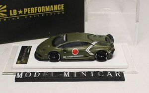 ▲世界限定999台！Matt Green！ONEMODEL 1/64 ランボルギーニ LP610-4 Huracan ウラカン Liberty Walk LB Works ONE MODEL