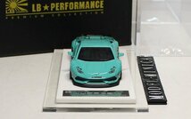 ▲世界限定999台！Light Blue！ONEMODEL 1/64 ランボルギーニ LP610-4 Huracan ウラカン Liberty Walk LB Works ONE MODEL_画像2