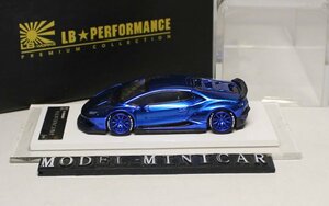 ▲世界限定999台！Chrome Blue！ONEMODEL 1/64 ランボルギーニ LP610-4 Huracan ウラカン Liberty Walk LB Works ONE MODEL