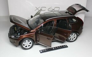 ▲入手困難！Brown！VOLVO特注 1/18 ボルボ NEW XC60 SUV 2015 新品