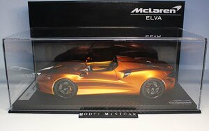 ▲入手困難！Matt Orange！限定品！Tecnomodel 1/18 マクラーレン McLaren ELVA 2022 Resin Model