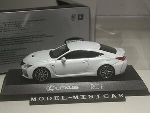 ▲最後1台！金属製！白！京商 1/43 レクサス RCF RC F 2015 新品 KYOSHO