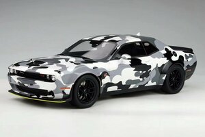 ▲入手困難！世界限定500台！GT-Spirit 1/18 DODGE ダッジ Challenger R/T Scat Pack Widebody GT831