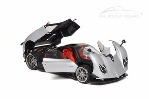 ▲最後1台！全金属！限定品！Almost Real 1/18 パガーニ Pagani Zonda F 2005 Silver 新品 AR