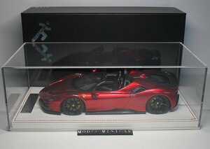 ▲超希少！Metallic Red！世界限定66台！Runer 1/18 フェラーリ Ferrari SF90 Spider Novitec Rosso 新品 Resin Model