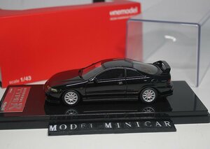 ▲入手困難！Black！世界限定！OneModel 1/43 ホンダ Honda Civic シビックType R タイプ R Integra DC2 Resin Model ONE MODEL