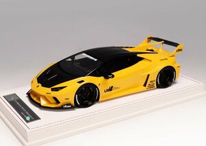 ▲超貴重な！Yellow！世界88台！IM 1/18 ランボルギーニ LP610 LBWK Huracan GT Liberty Walk LB-Silhouette Works 新品 Resin Model