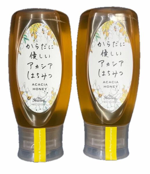 生はちみつ専門店 MY HONEY (マイハニー) アカシアハニー チューブボトル 500g×2本 希少 健康 美容 低GI値 