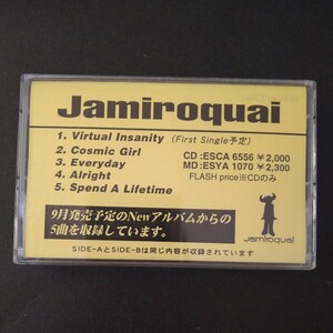 レアグッズ！サンプル盤　非売品　★ジャミロクワイ/Jamiroquai★希少　カセットテープ　 当時物！