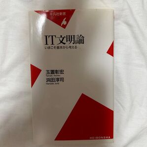 IT文明論 いまこそ基本から考える 平凡社新書