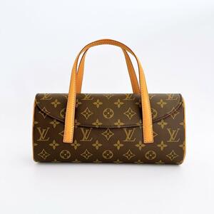 極美品 ルイヴィトン LOUIS VUITTON ソナチネ ハンドバッグ レディース ブラウン モノグラム M51902