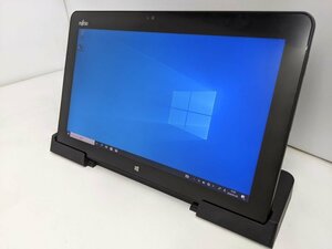 V with translation 1 jpy ~V Fujitsu ARROWS Tab R727/R Core i3-7100U memory 4GB M.2SSD128GB 12.5 type touch panel Win10pro cradle attached 0517-L