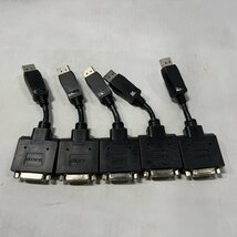 ◎エレコム ELECOM 変換アダプタ Displayport(オス) DVI-D 24ピン(メス) 中古品10個セット 送料無料 /0319e11_画像3