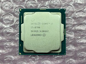 ★Intel Core i7-8700 @3.20GHz 最大4.60GHz/6C 12T★動作確認済み★0401-I