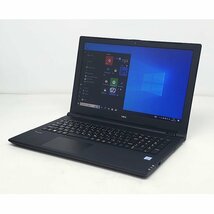 ■1円～■NEC VersaPro VKT25/F-3 PC-VKT25FBGS3R3 i5-7200U メモリ8GB HDD500GB DVD-RW 15.6型HD Wi-Fi カメラ Win10pro 中古良品 0514-S_画像1