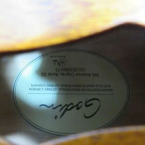 ◆Godin 5th Avenue Cognac Burst Made in CANADA ゴダン アーチトップ ピックギター メイド・イン・カナダ 現状渡しの画像3