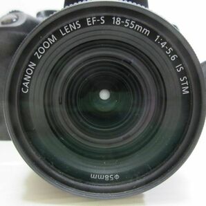 ◆売り切り 美品 Canon キャノン EOS KissX9i デジタル一眼レフカメラ 55-250mm デジカメ 動作品 ソフトケース付 現状渡しの画像3