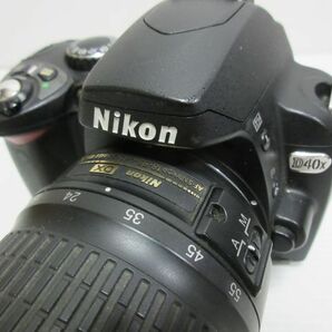 ◆Nikon ニコン D40X/AF-S DX NIKKOR ED 18-55mm 1:3.5-5.6 GII デジタル一眼レフカメラ 動作未確認 現状渡しの画像3