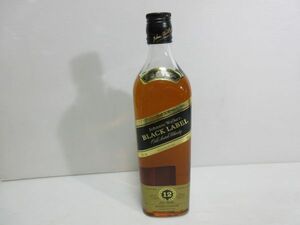 ◆古酒 未開栓 Johnnie Walker ジョニーウォーカー ブラックラベル スコッチ ウイスキー 750ml 43% 現状渡し