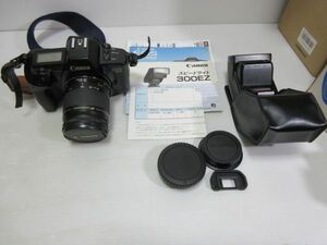 ◆Canon EOS650 フィルムカメラ ＋Canon ZOOM LENS EF 28-80mm 1:3.5-5.6Ⅲ レンズ 300EZ 動作未確認 取扱説明書付 現状渡し