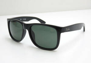 * хранение товар *Ray Ban/ RayBan Justin RB4165-F 601/71 солнцезащитные очки очки черный рама принадлежности иметь 