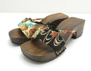 * storage goods * natural . zori length approximately 24cm geta sandals yukata kimono kimono small articles lady's 