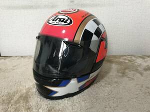 【ジャンク】Arai アライ ケヴィン シュワンツ モデル 　Lサイズ ●押し入れ長期保管品 