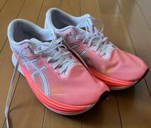 ASICS アシックス エスフォー S4 1013A129-700 Diva Pink+White マラソン ランニング ジョギング27.5cm _画像2