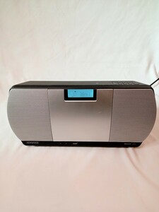 KENWOOD ケンウッド CR-D3 2014年製 CDラジオ USB Bluetooth 動作確認済み 箱なし 説明書なし 本体のみ 中古品 黒 シルバー