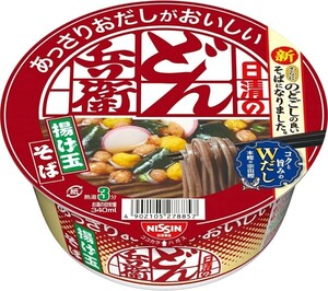 ○ 日清食品 日清のあっさりおだしがおいしいどん兵衛 揚げ玉そば カップ麺 70g×12個　