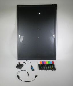 LED signboard ED lighting board .... board parent ....... only many times over paper . correcting possible ...LED blackboard black board high luminance LED