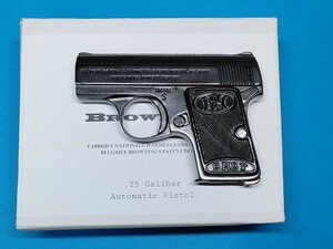 大友商会 ブローニングベビー FN Browning Baby 無可動レジンモデル 塗装済み完成品 